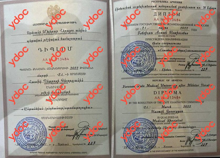 Документы и фотографии - Геворкян А. П.