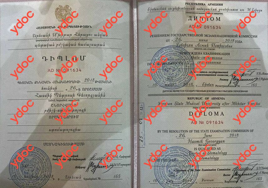 Документы и фотографии - Геворкян А. П.
